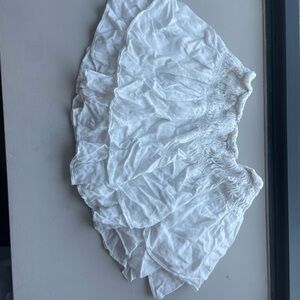 Preppy White Skirt Perfect for Beach or Pool